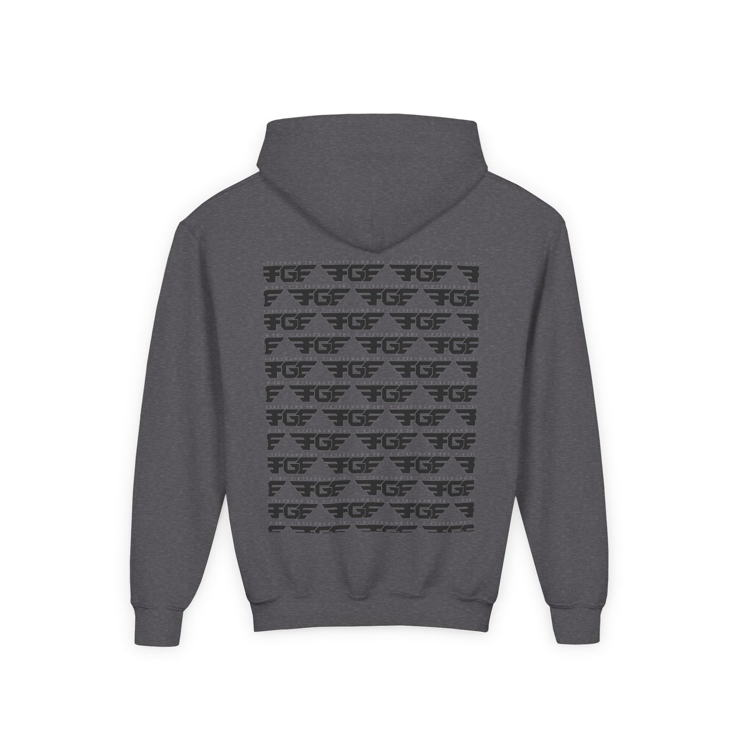 Youth Stylish FGE Graphic Hoodie, Casual Wear, Perfect for Teens, Sports Activities, Gift for Birthdays, Streetwear