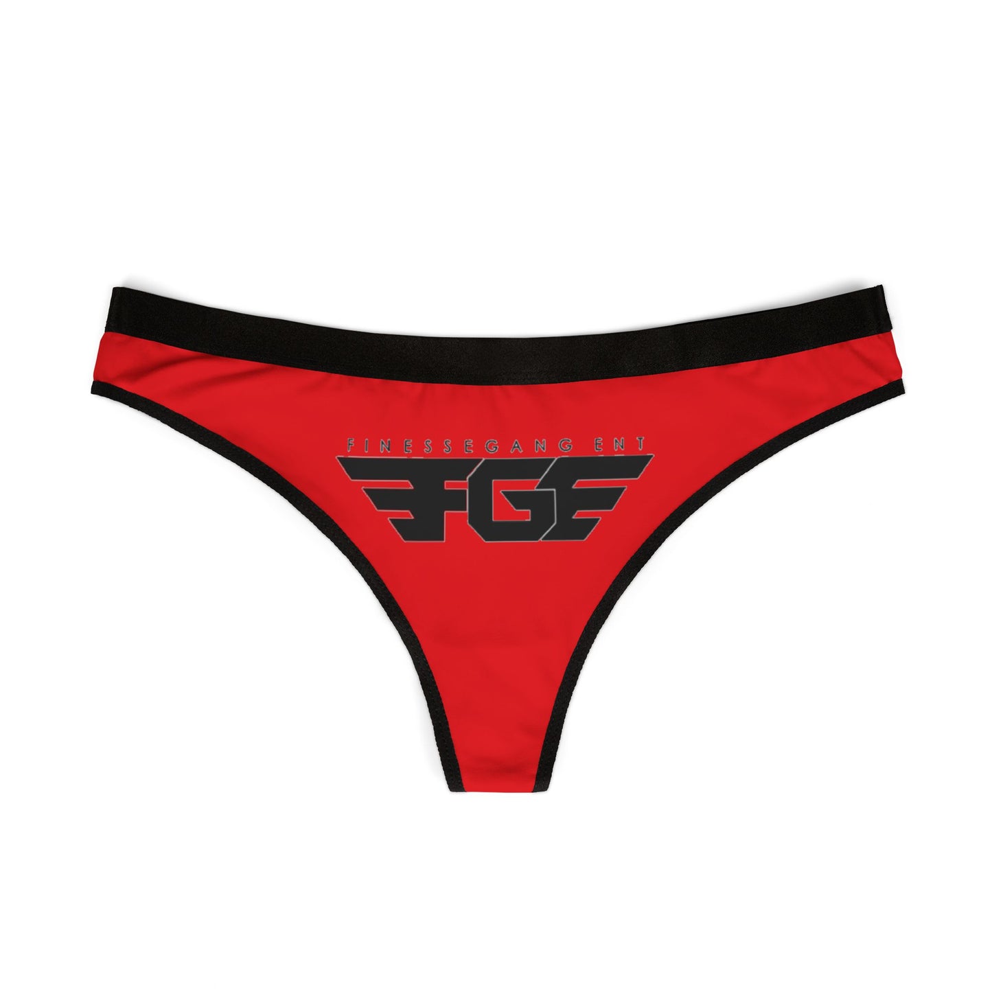 Stylish FGE Thongs, Fashion Underwear, Everyday Comfort, Unique Print Lingerie, Gift for Her