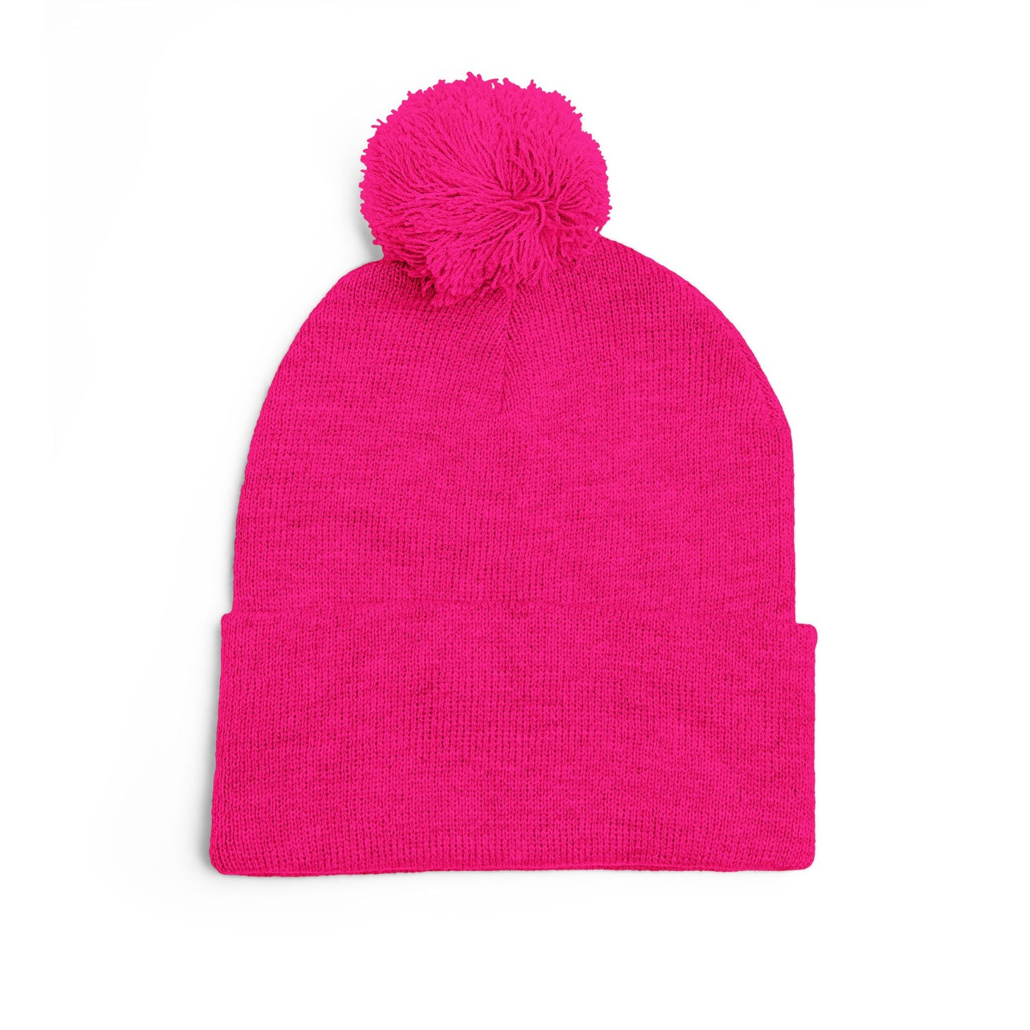 FGE Pom-Pom Knit Cap (Embroidery)