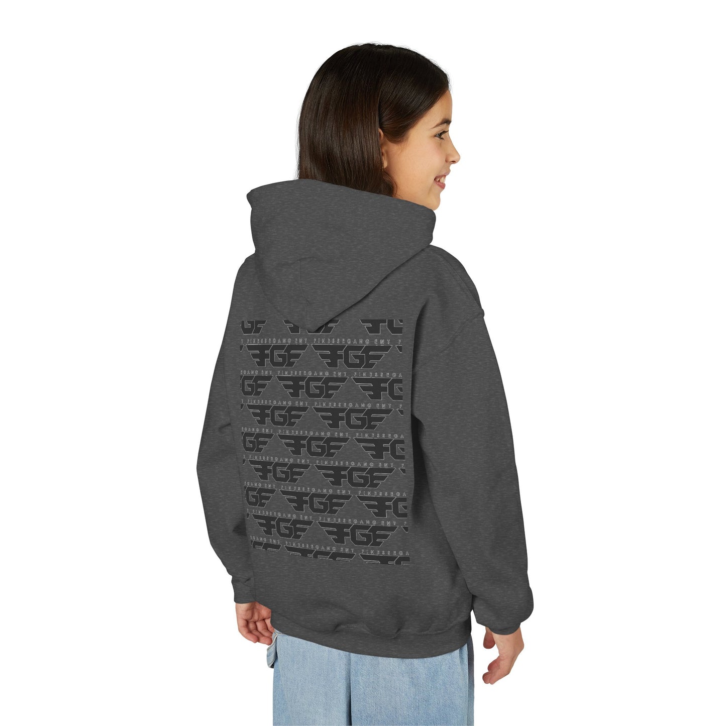 Youth FGE Heavy Blend Hooded Sweatshirt
