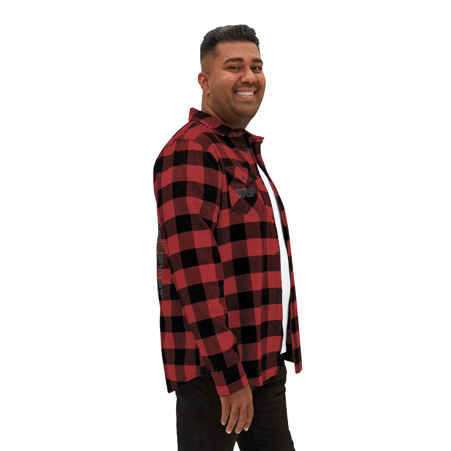 Cozy FGE Unisex Flannel Shirt for Fall Adventures, Casual Outing, Outdoor Gifting, Halloween Gatherings