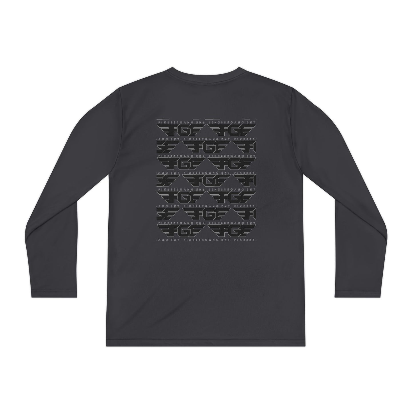 Youth FGE Long Sleeve Active Tee - Sportswear for Kids, Comfortable Athletic Shirt, Stylish Youth Tee for Team Events, Gift for Active Kids