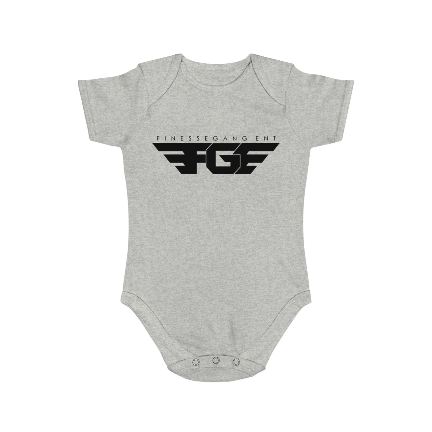 Finesse Agent Short Sleeve Baby Bodysuit - Trendy Infant Apparel