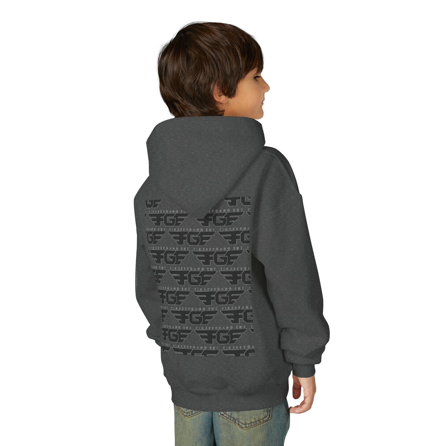Youth FGE Heavy Blend Hooded Sweatshirt