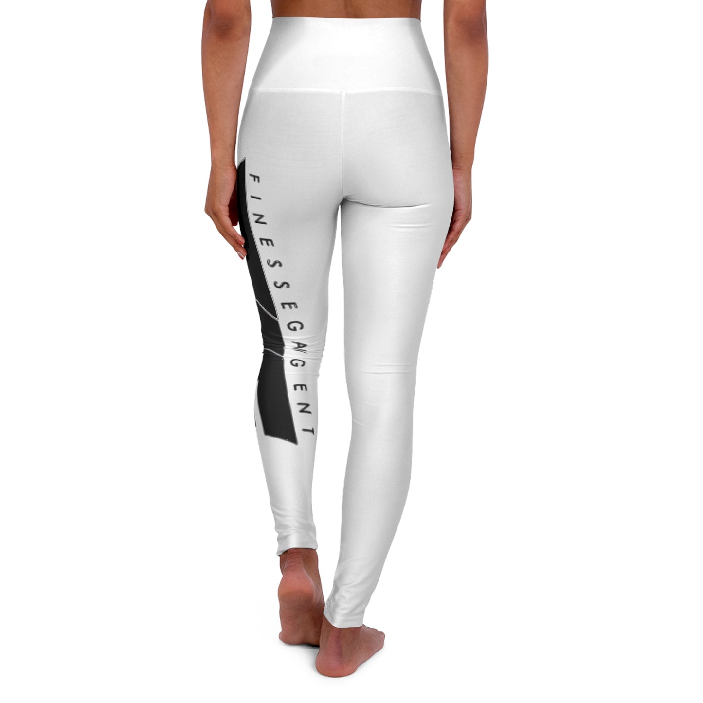 Chic FGE High Waisted Yoga Leggings for Active Lifestyle, Fitness Fashion, Gym Wear, Athleisure Pants, Yoga Essentials