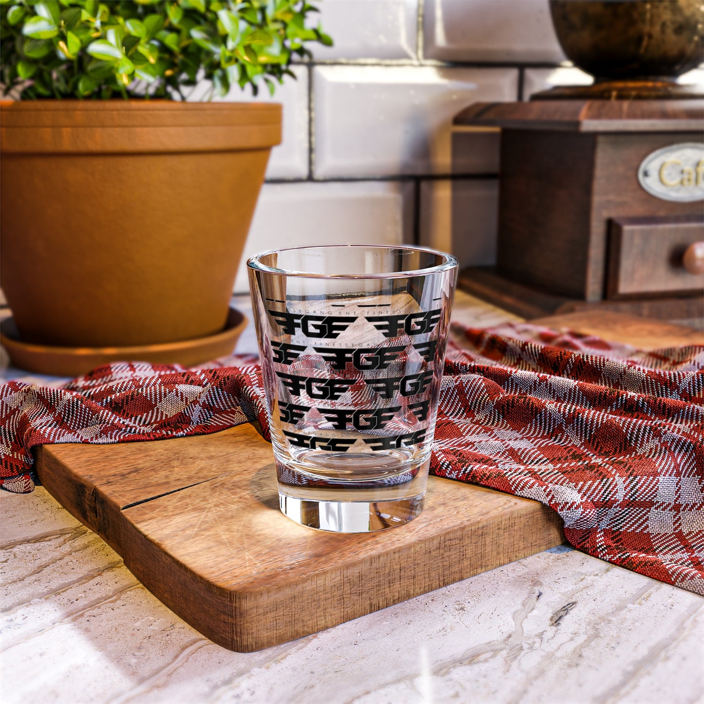 Stylish FGE Shot Glass Set for Celebrations, Unique Barware, Party Favors, Groomsmen Gifts, Home Decor, Modern Glass Drinkware