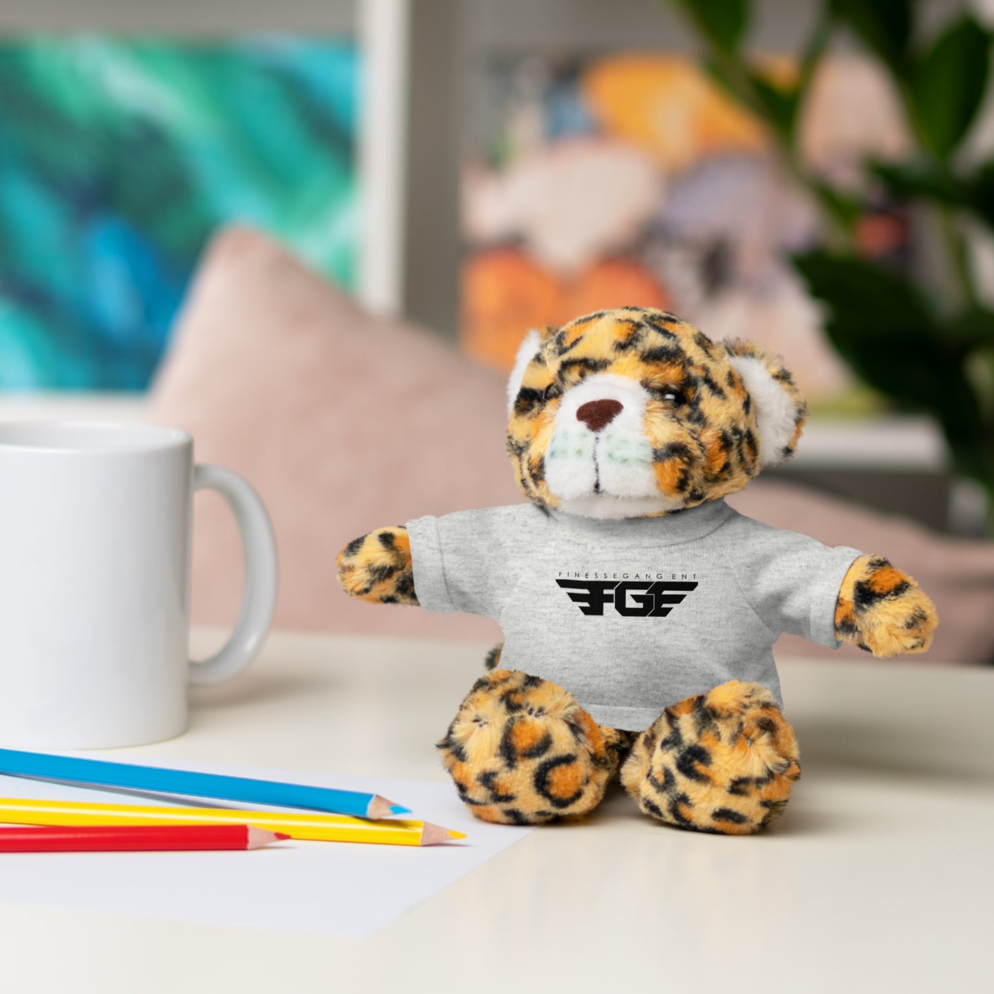 Stuffed Baby NESSY POOH Animals with FGE Tee