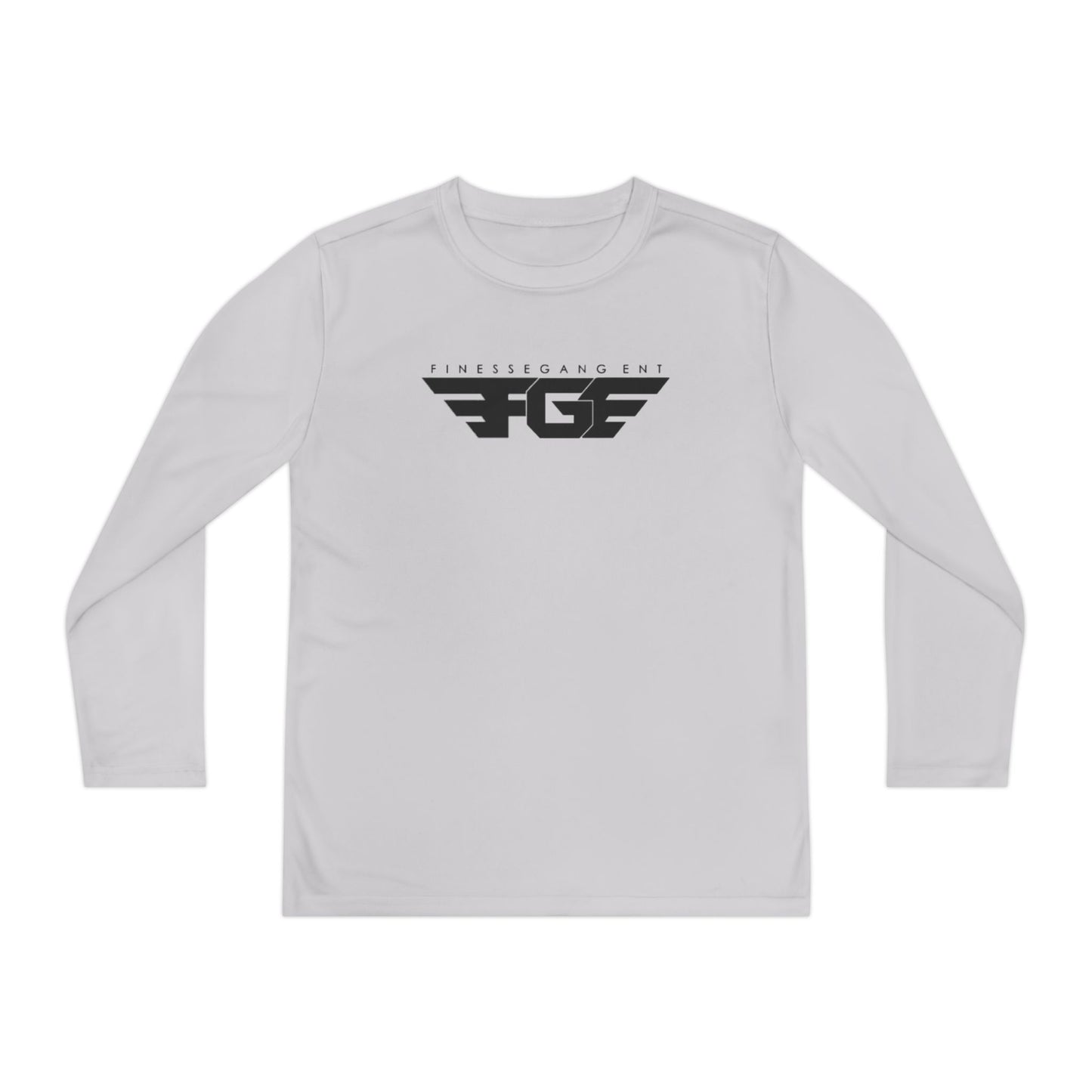 Youth FGE Long Sleeve Active Tee - Sportswear for Kids, Comfortable Athletic Shirt, Stylish Youth Tee for Team Events, Gift for Active Kids