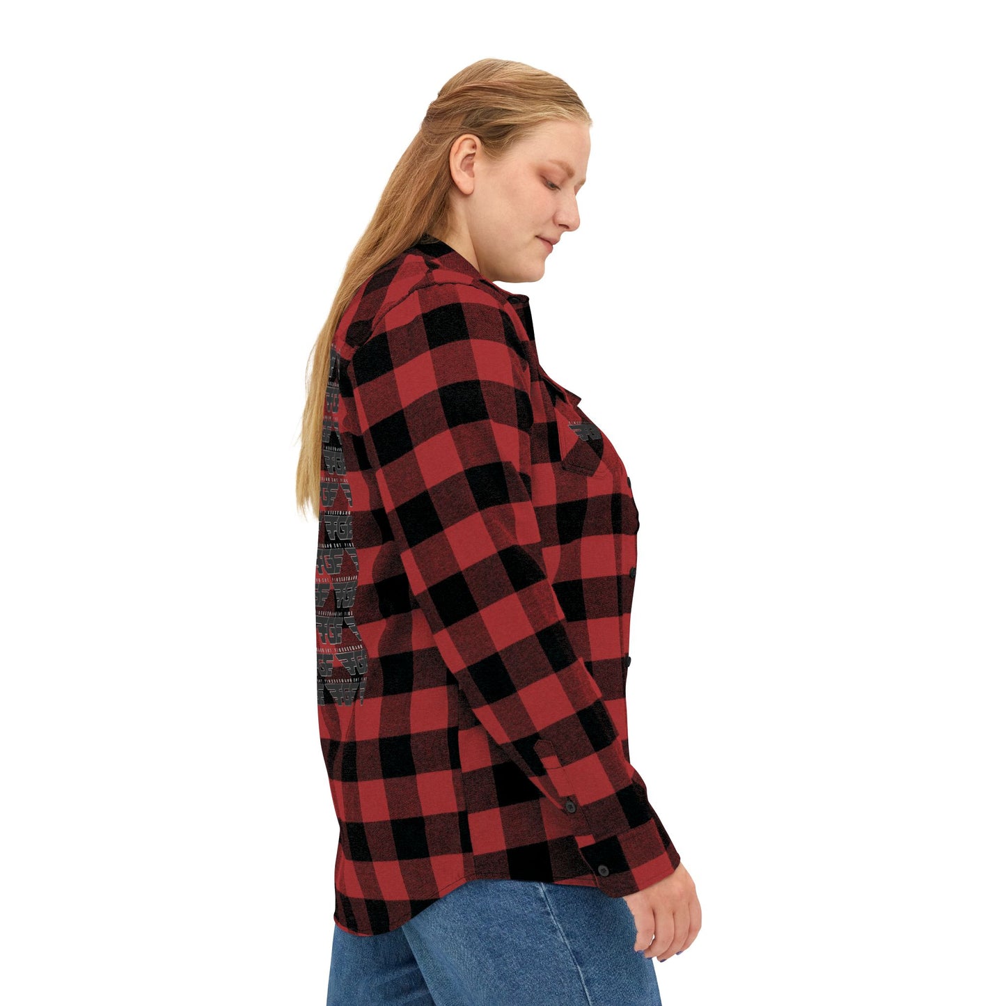 Cozy FGE Unisex Flannel Shirt for Fall Adventures, Casual Outing, Outdoor Gifting, Halloween Gatherings