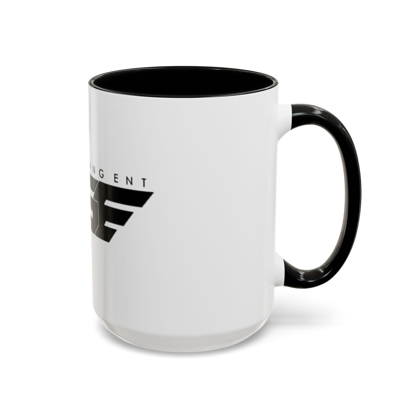 Stylish FGE Accent Coffee Mug - Finesse Gang Logo, Unique Gift, Office Decor, Personalized Mug, Coffee Lover, Custom Drinkware