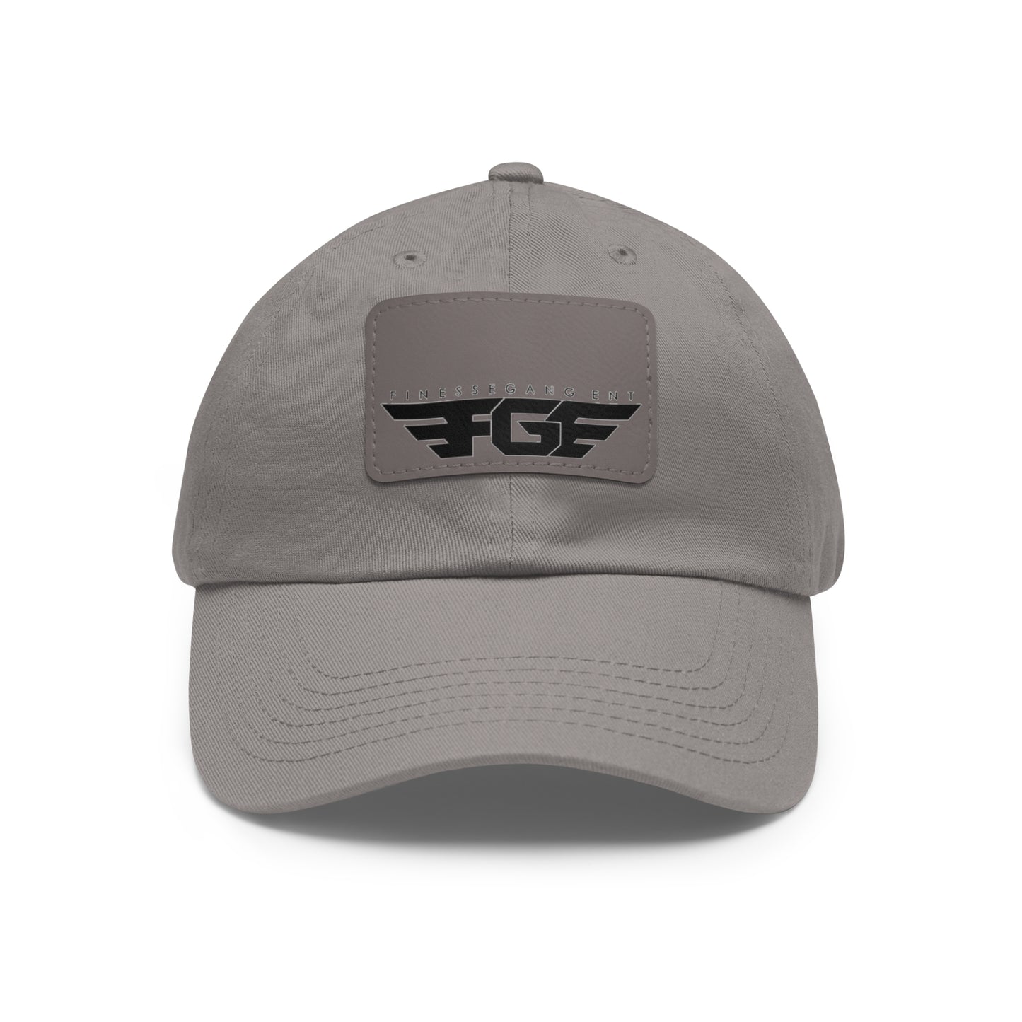 FGE Custom Leather Patch Dad Hat, Casual Cap, Stylish Dad Hat, Outdoor Hat, Perfect Gift for Dads, Father's Day Gift, Adjustable Cap