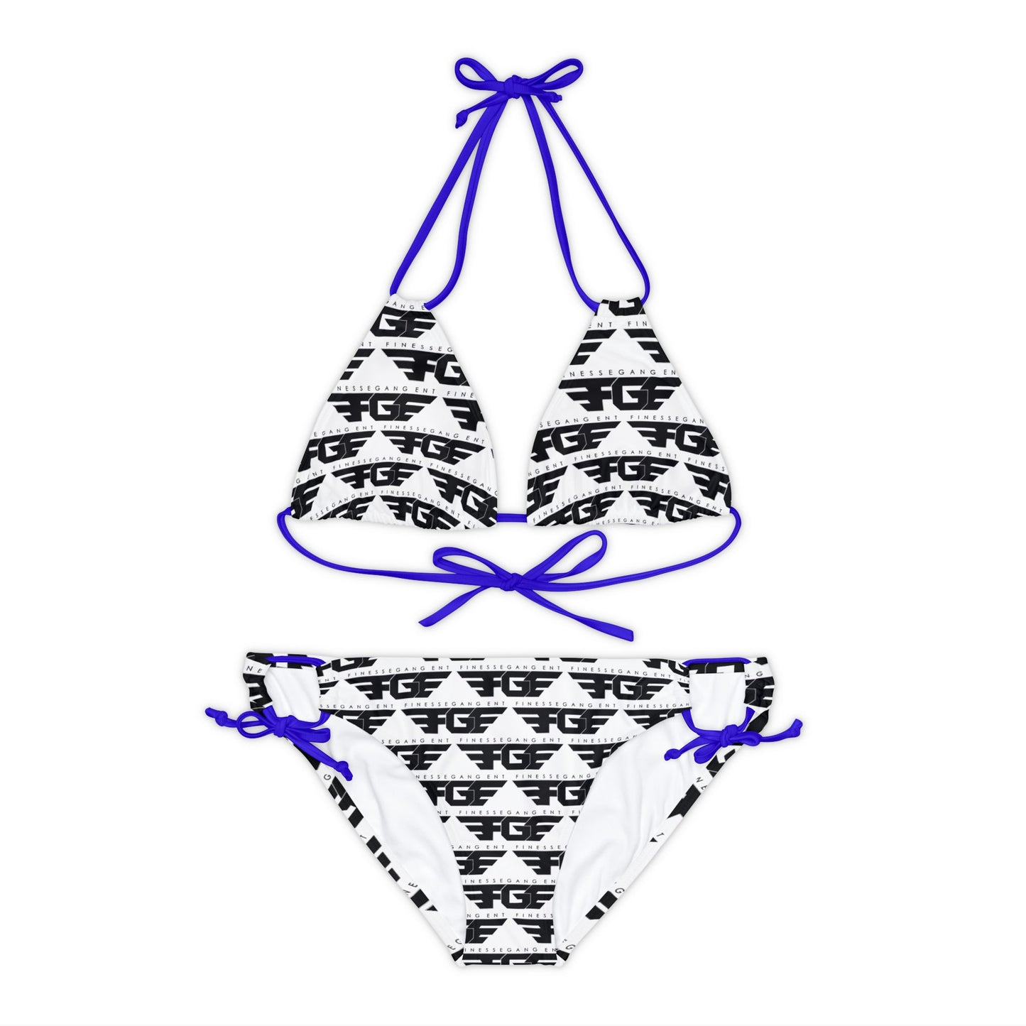 Stylish FGE Strappy Bikini Set, Swimwear, Beachwear, Summer Essentials, Pool Party, Vacation Ready