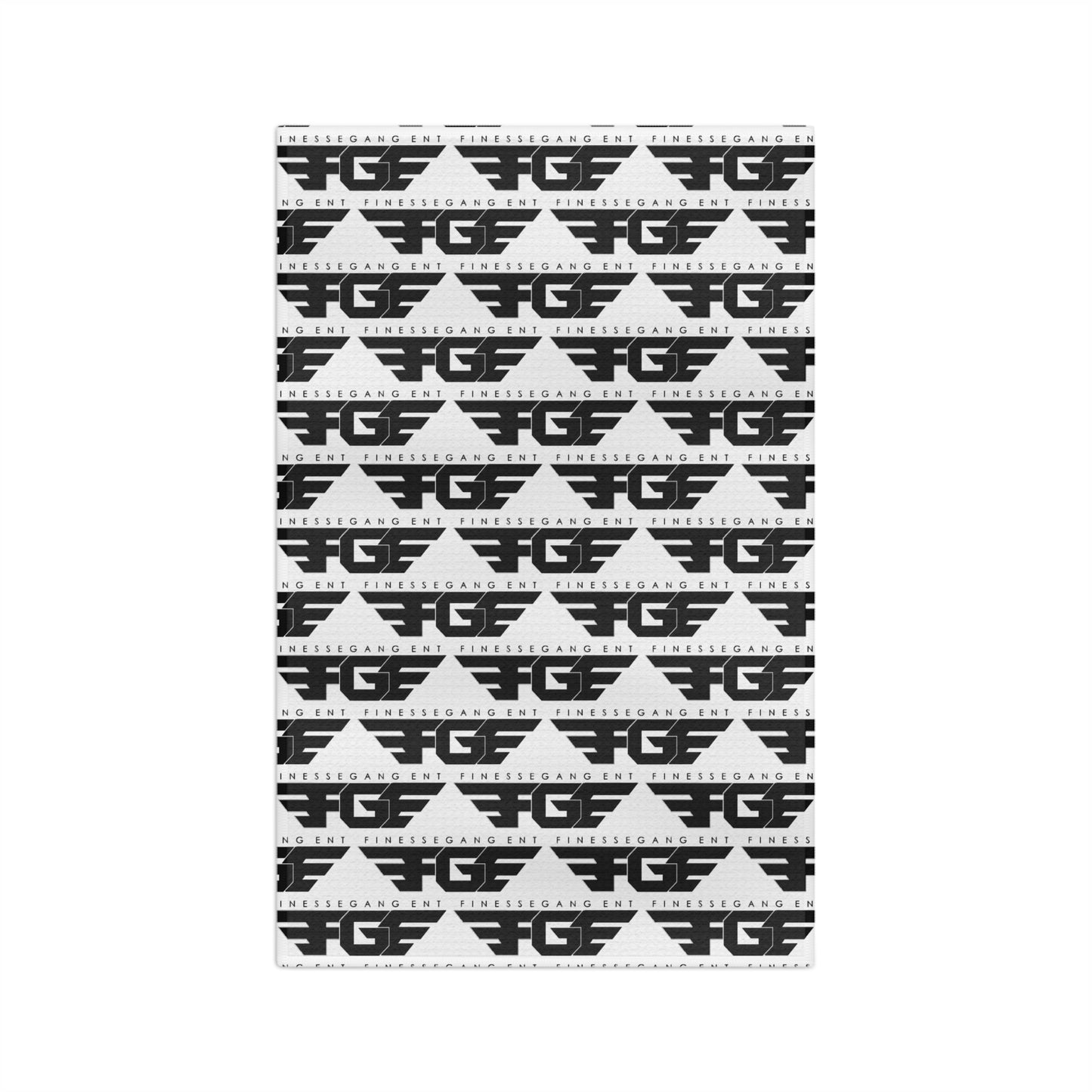 Chic FGE Microfiber Tea Towel for Modern Kitchens, Stylish Kitchen Decor, Housewarming Gift, Functional Art, Elegant Dining Accessories