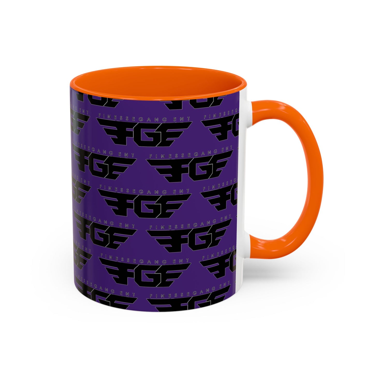 Funky Purple Accent Coffee Mug - Unique Gift for Coffee Lovers, Stylish Home Decor, Office Essential, Birthday Present, Empowering Vibes