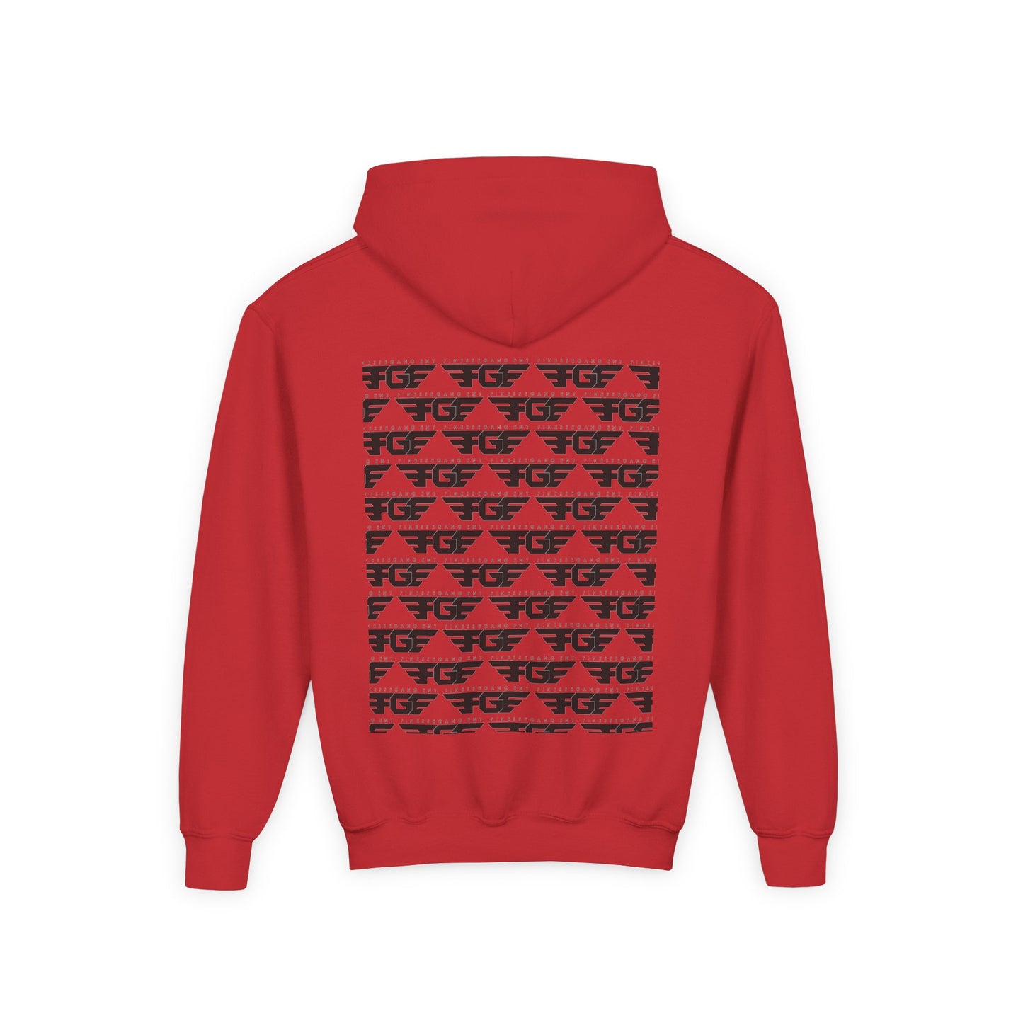 Youth Stylish FGE Graphic Hoodie, Casual Wear, Perfect for Teens, Sports Activities, Gift for Birthdays, Streetwear