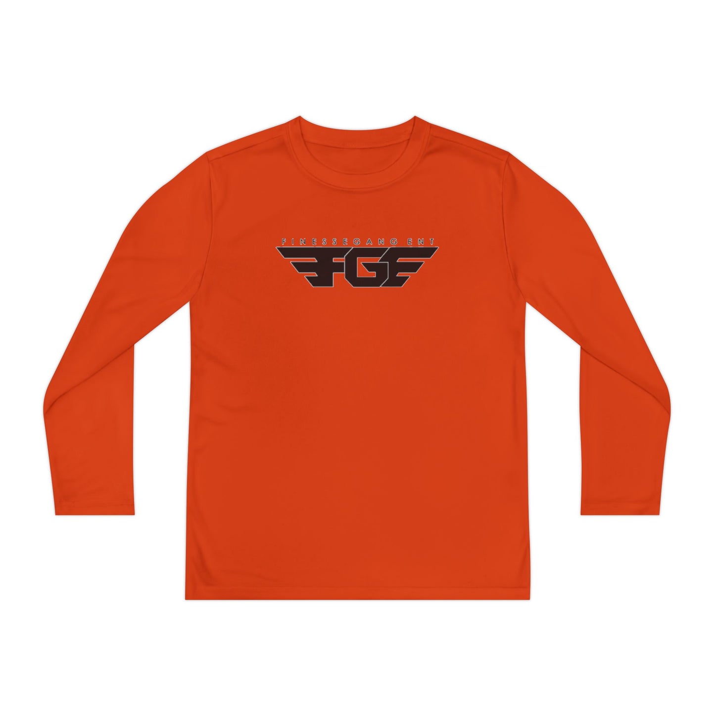 Youth FGE Long Sleeve Active Tee - Sportswear for Kids, Comfortable Athletic Shirt, Stylish Youth Tee for Team Events, Gift for Active Kids