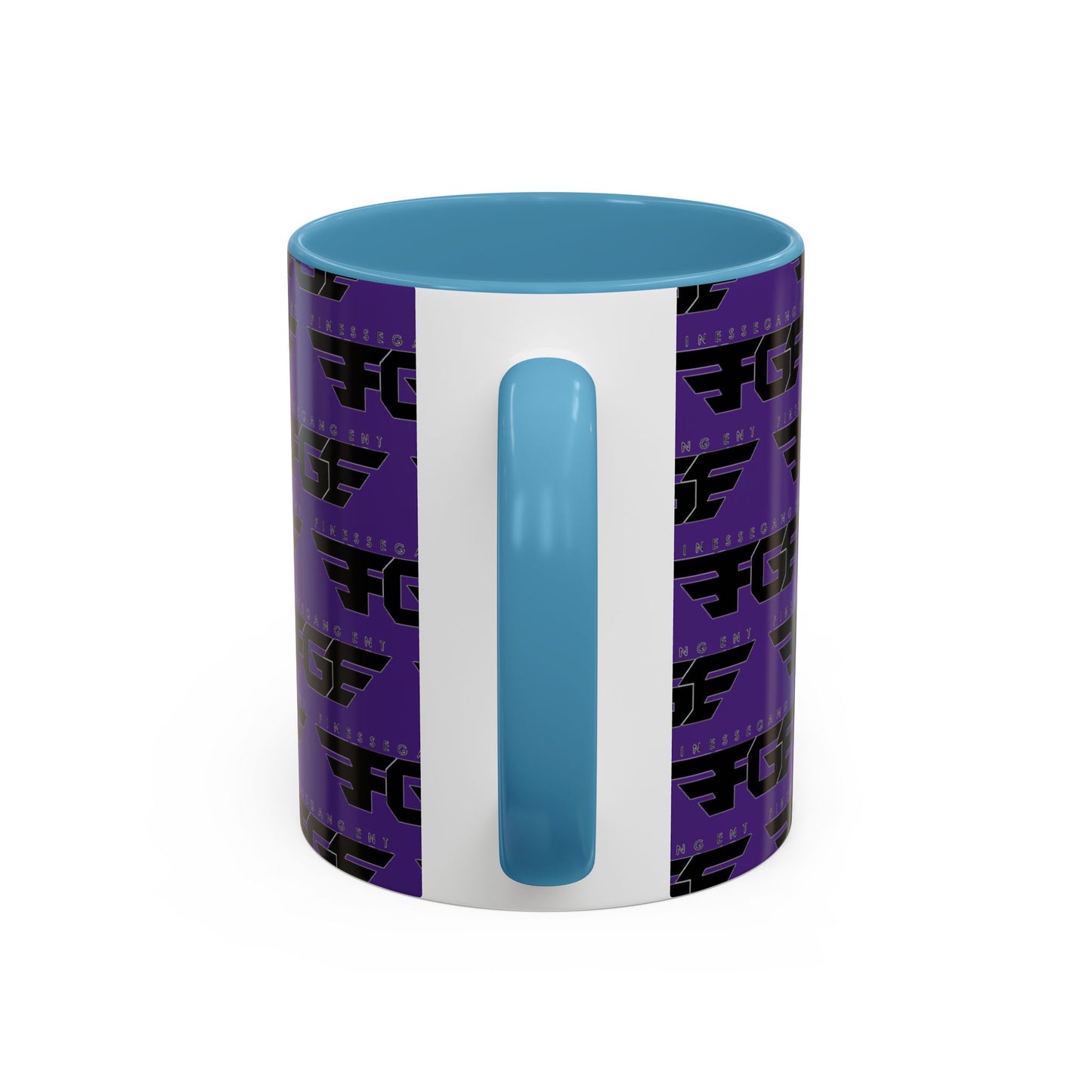 Funky Purple Accent Coffee Mug - Unique Gift for Coffee Lovers, Stylish Home Decor, Office Essential, Birthday Present, Empowering Vibes