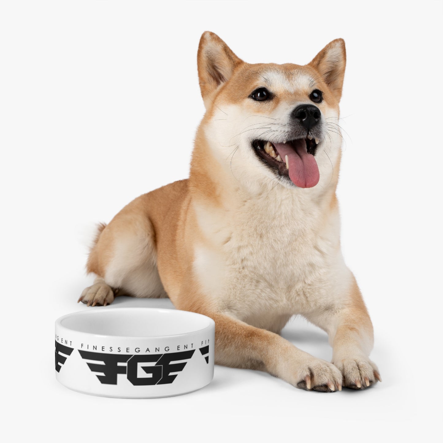Stylish Pet Bowl for Trendy Pets | Dog Bowl, Cat Bowl, Modern Pet Dish, Unique Pet Accessory, Finesse Gang Theme