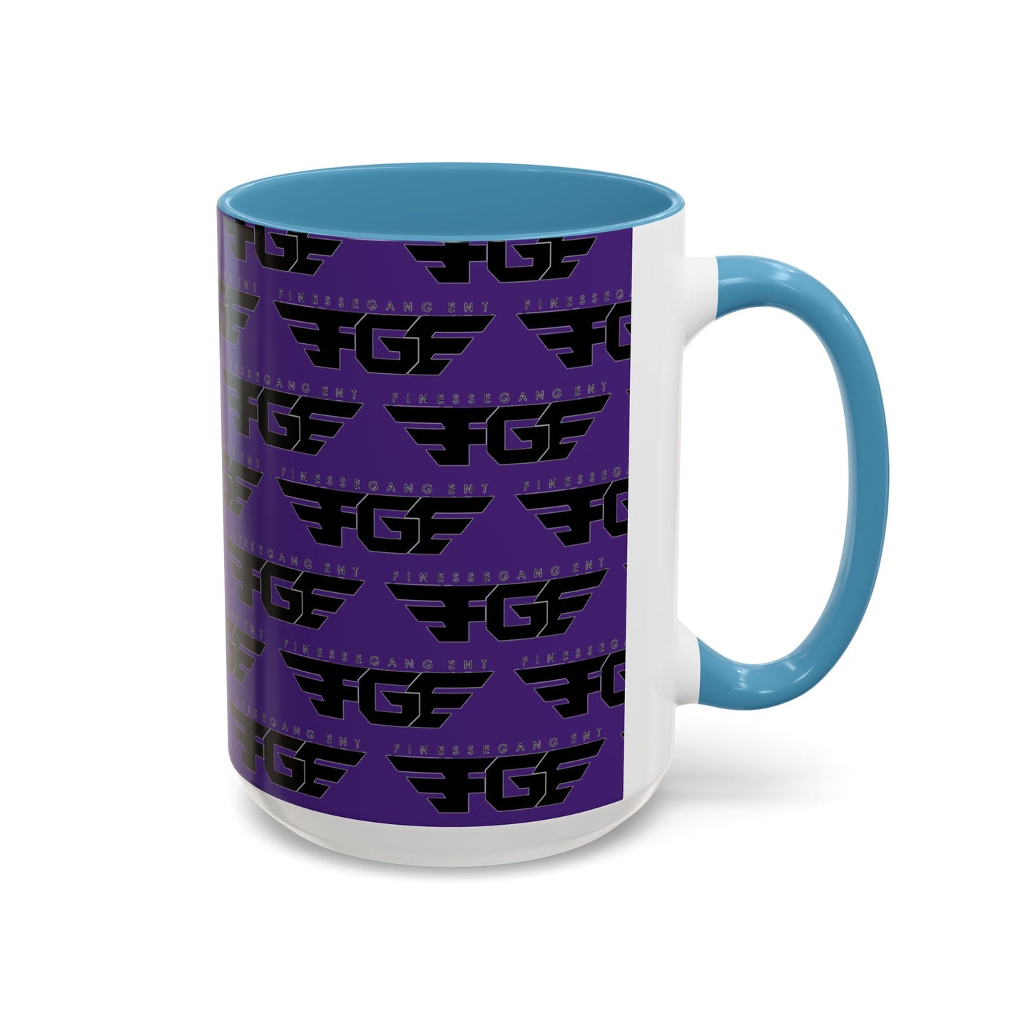 Funky Purple Accent Coffee Mug - Unique Gift for Coffee Lovers, Stylish Home Decor, Office Essential, Birthday Present, Empowering Vibes