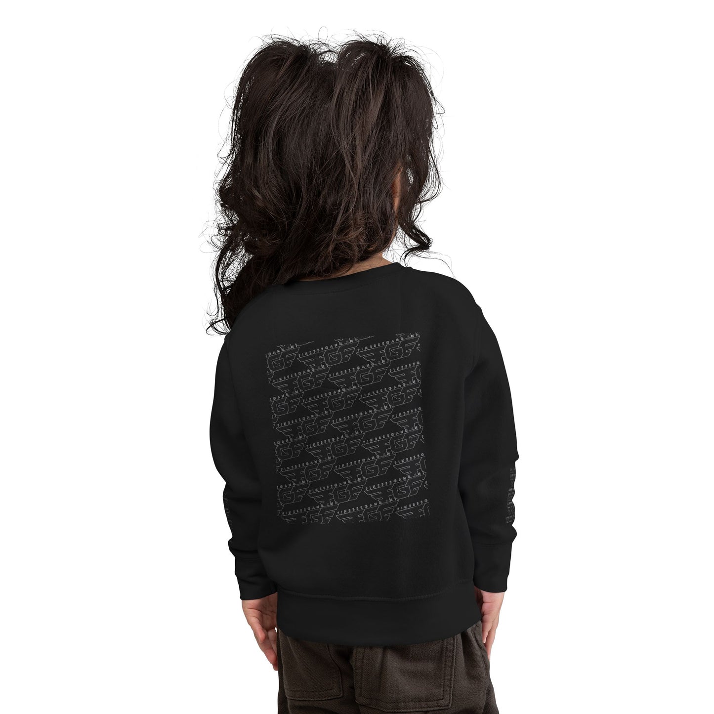 Stylish FGE Toddler Sweatshirt, Cool Kids Apparel, Graphic Toddler Top, Trendy Childrens Clothing, Birthday Gift for Kids, Casual Toddler Wear