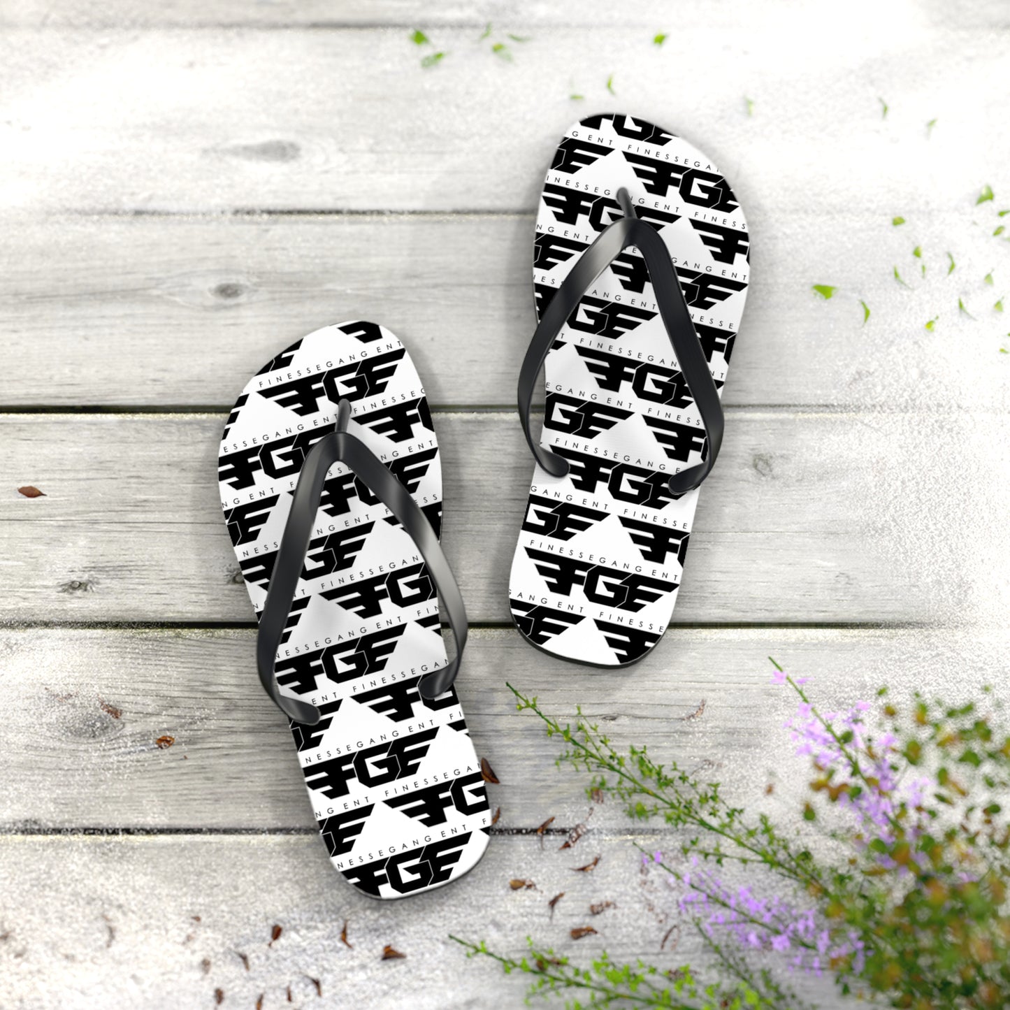 Stylish FGE Flip Flops for Casual Summer Vibes, Beach Footwear, Fun Summer Accessories, Gifts for Beach Lovers, Comfortable Footwear