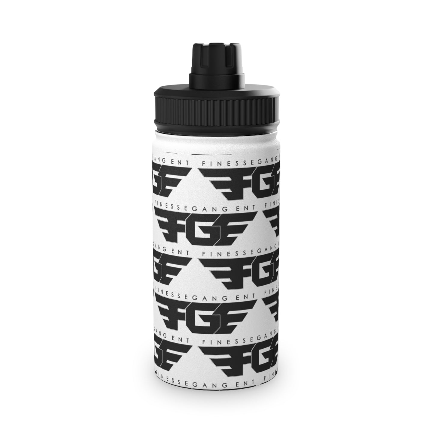 Fitness FGE Stainless Steel Water Bottle - Durable, Sleek, and Perfect for Sports, Hydration, Workout, Gym, Outdoor Activities