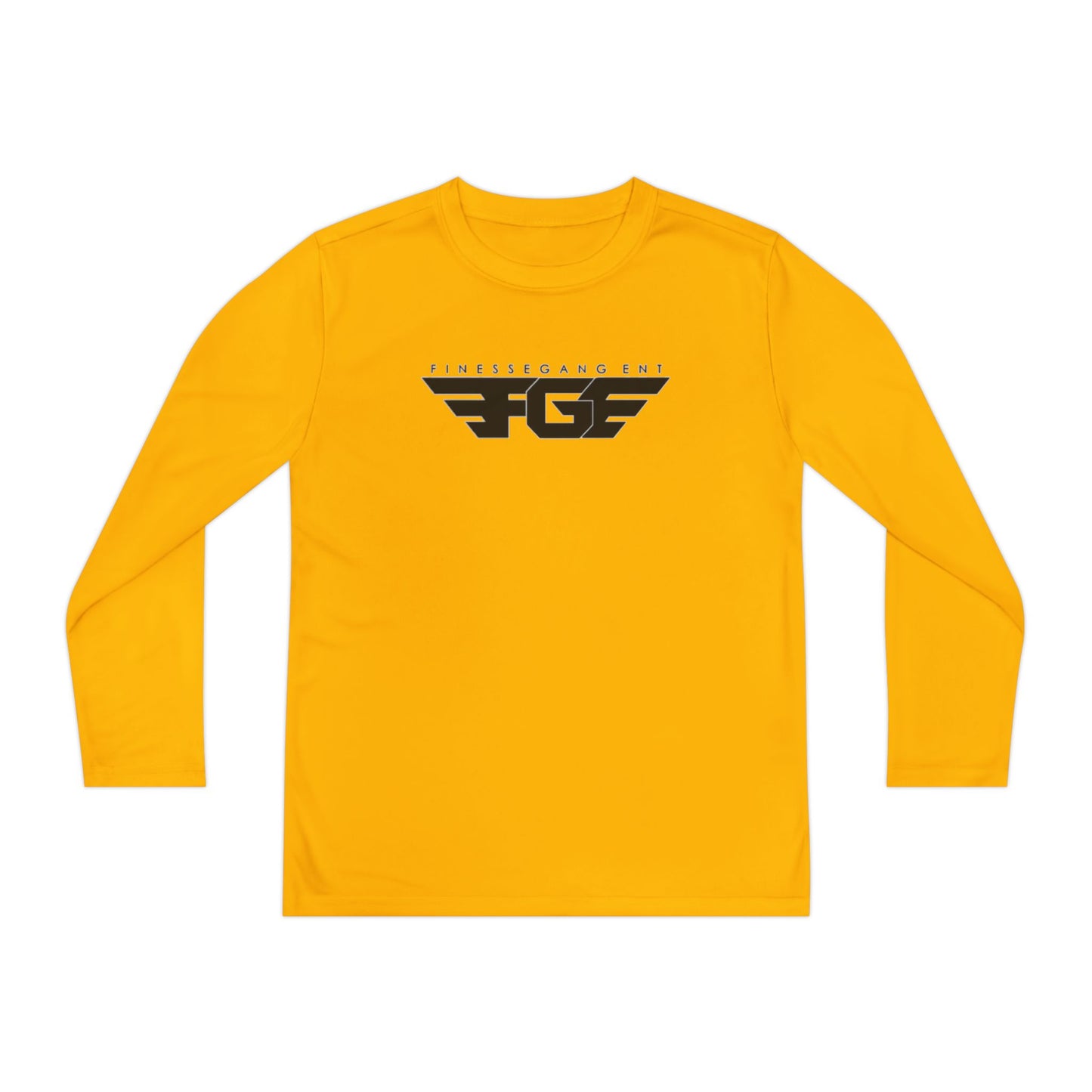 Youth FGE Long Sleeve Active Tee - Sportswear for Kids, Comfortable Athletic Shirt, Stylish Youth Tee for Team Events, Gift for Active Kids