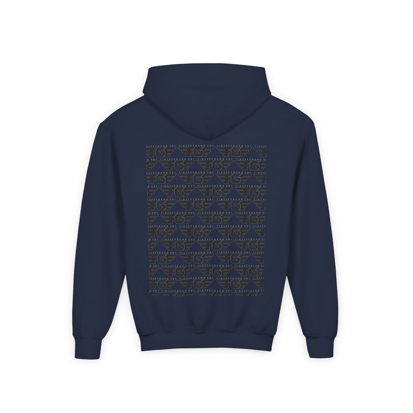 Youth Stylish FGE Graphic Hoodie, Casual Wear, Perfect for Teens, Sports Activities, Gift for Birthdays, Streetwear