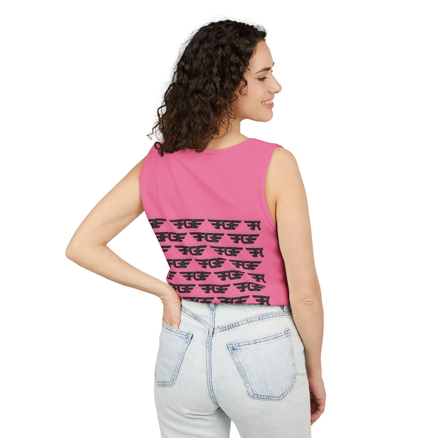 Trendy FGE Unisex Graphic Tank Top - Perfect for Summer, Casual Outings, Fitness, Parties, Gifts