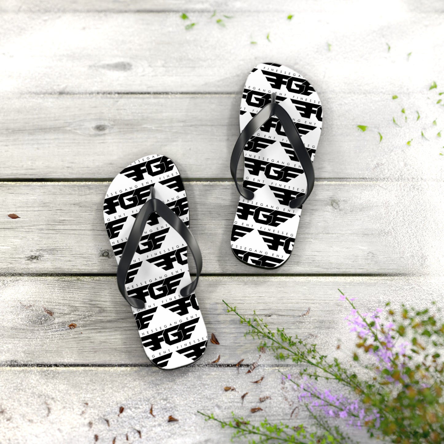 Stylish FGE Flip Flops for Casual Summer Vibes, Beach Footwear, Fun Summer Accessories, Gifts for Beach Lovers, Comfortable Footwear