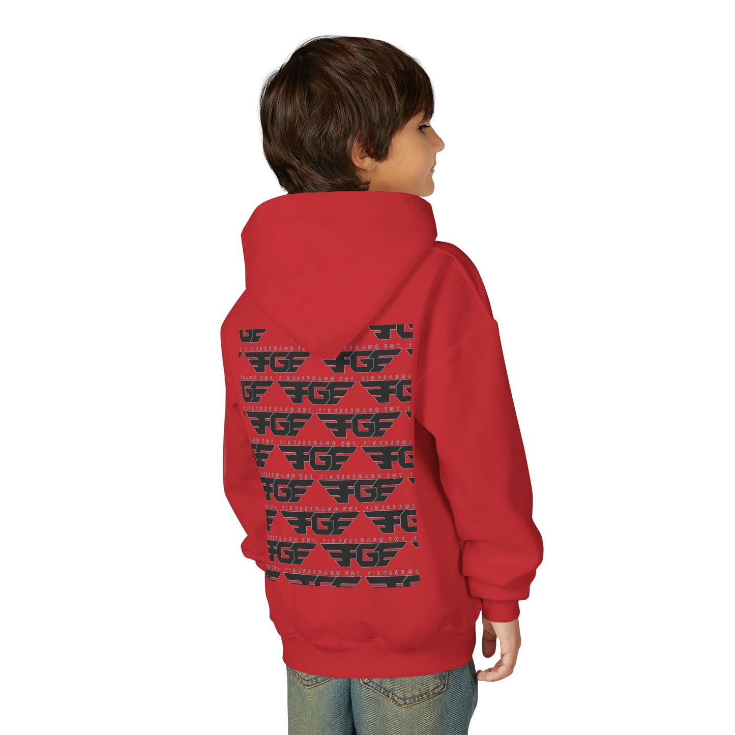 Youth FGE Heavy Blend Hooded Sweatshirt
