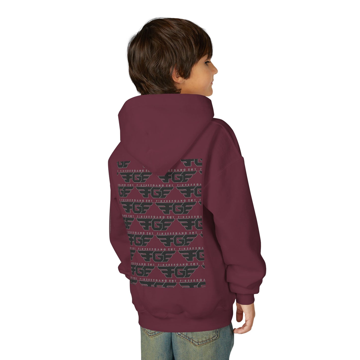 Youth FGE Heavy Blend Hooded Sweatshirt