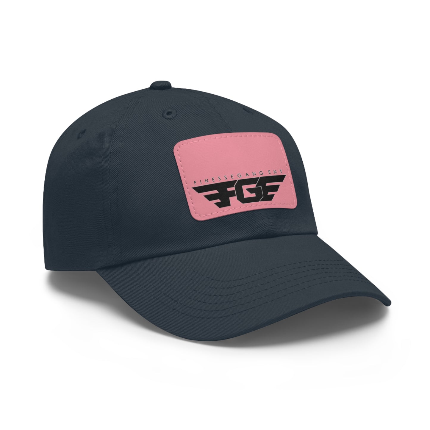 FGE Custom Leather Patch Dad Hat, Casual Cap, Stylish Dad Hat, Outdoor Hat, Perfect Gift for Dads, Father's Day Gift, Adjustable Cap