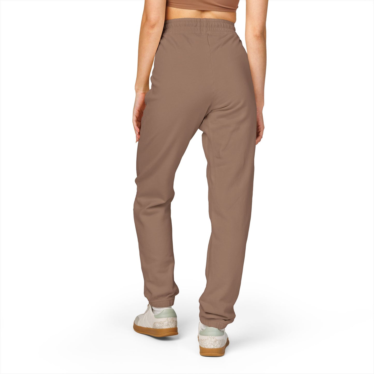 Comfy FGE Garment-Dyed Fleece Sweatpants - Unisex Loungewear, Ideal for Relaxation, Cozy Evenings, Casual Outings, Gift for Him/Her
