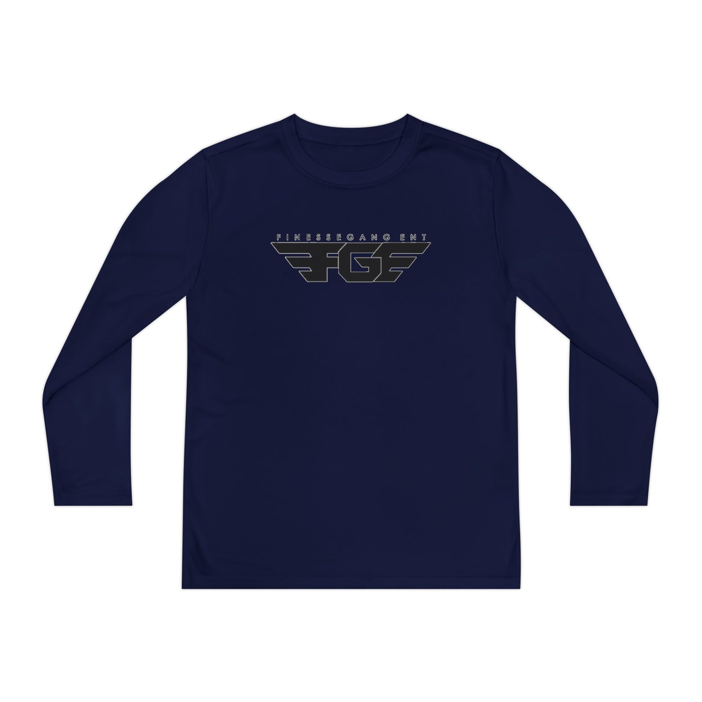 Youth FGE Long Sleeve Active Tee - Sportswear for Kids, Comfortable Athletic Shirt, Stylish Youth Tee for Team Events, Gift for Active Kids