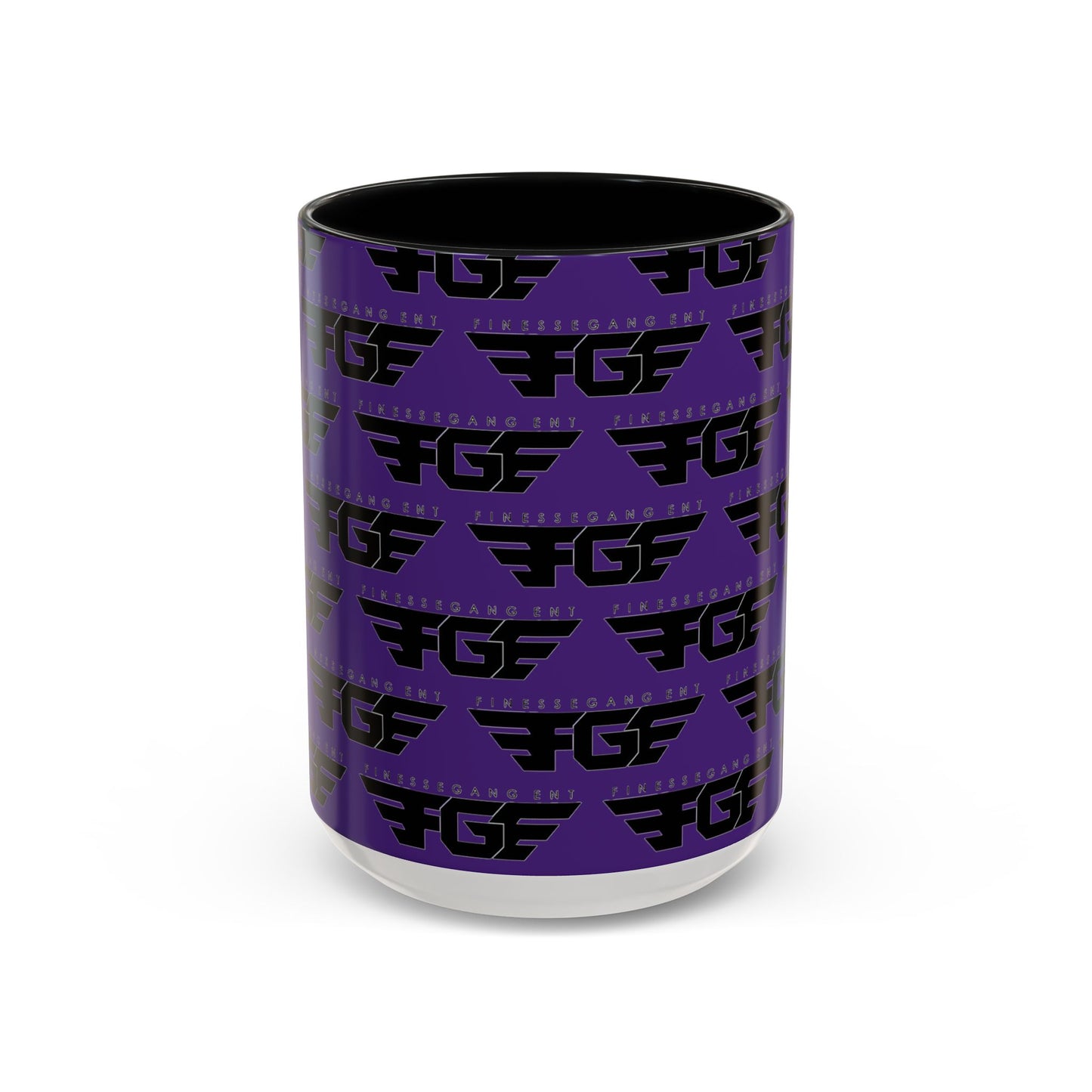 Funky Purple Accent Coffee Mug - Unique Gift for Coffee Lovers, Stylish Home Decor, Office Essential, Birthday Present, Empowering Vibes