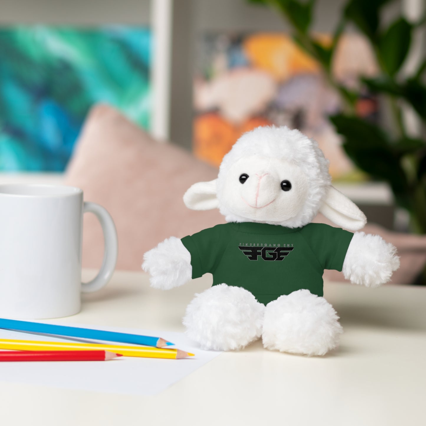 Stuffed Baby NESSY POOH Animals with FGE Tee