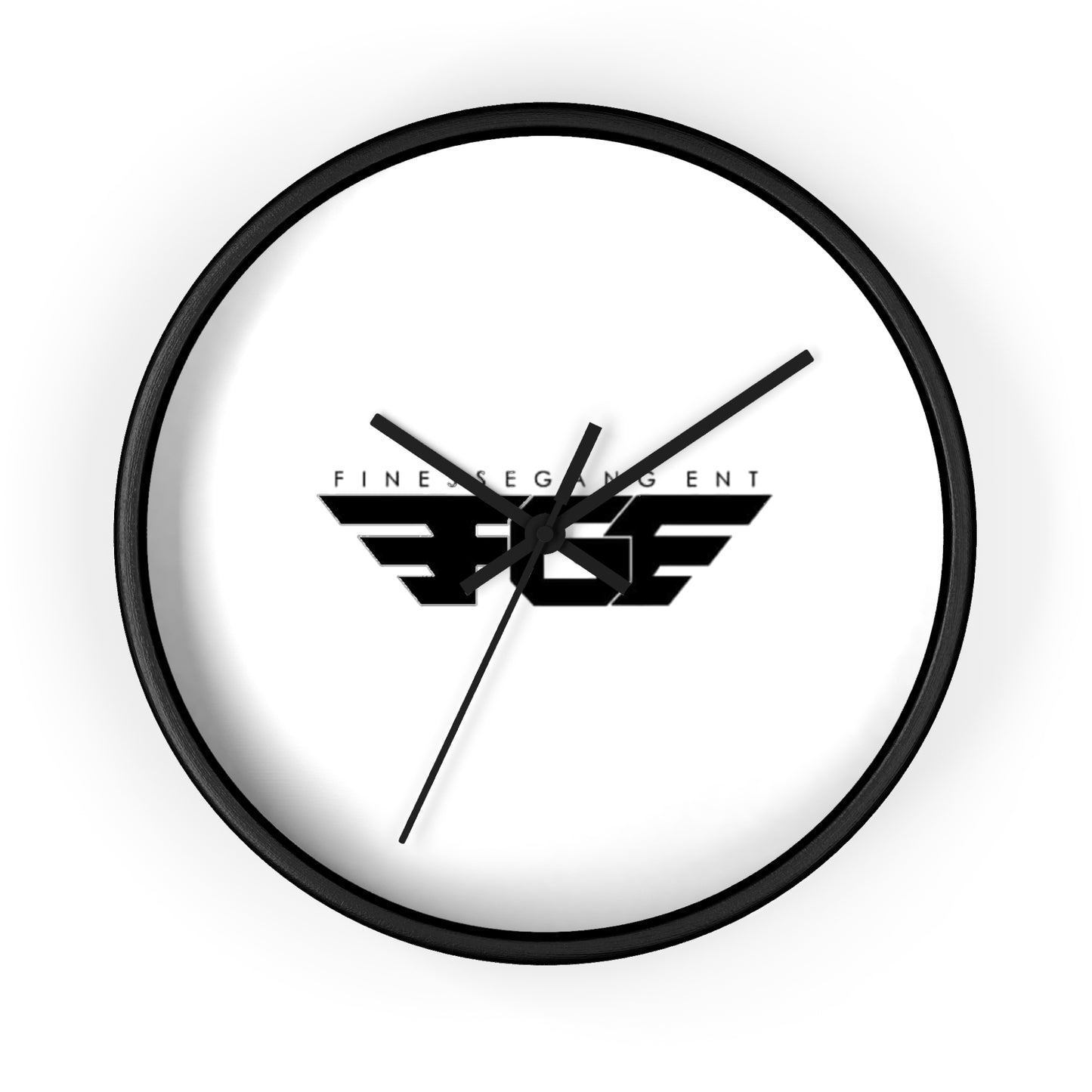 Sleek FGE Modern Wall Clock | Fine Elegant Design, Minimalist Home Decor, Office Clock, Gift for Him, Stylish Timepiece