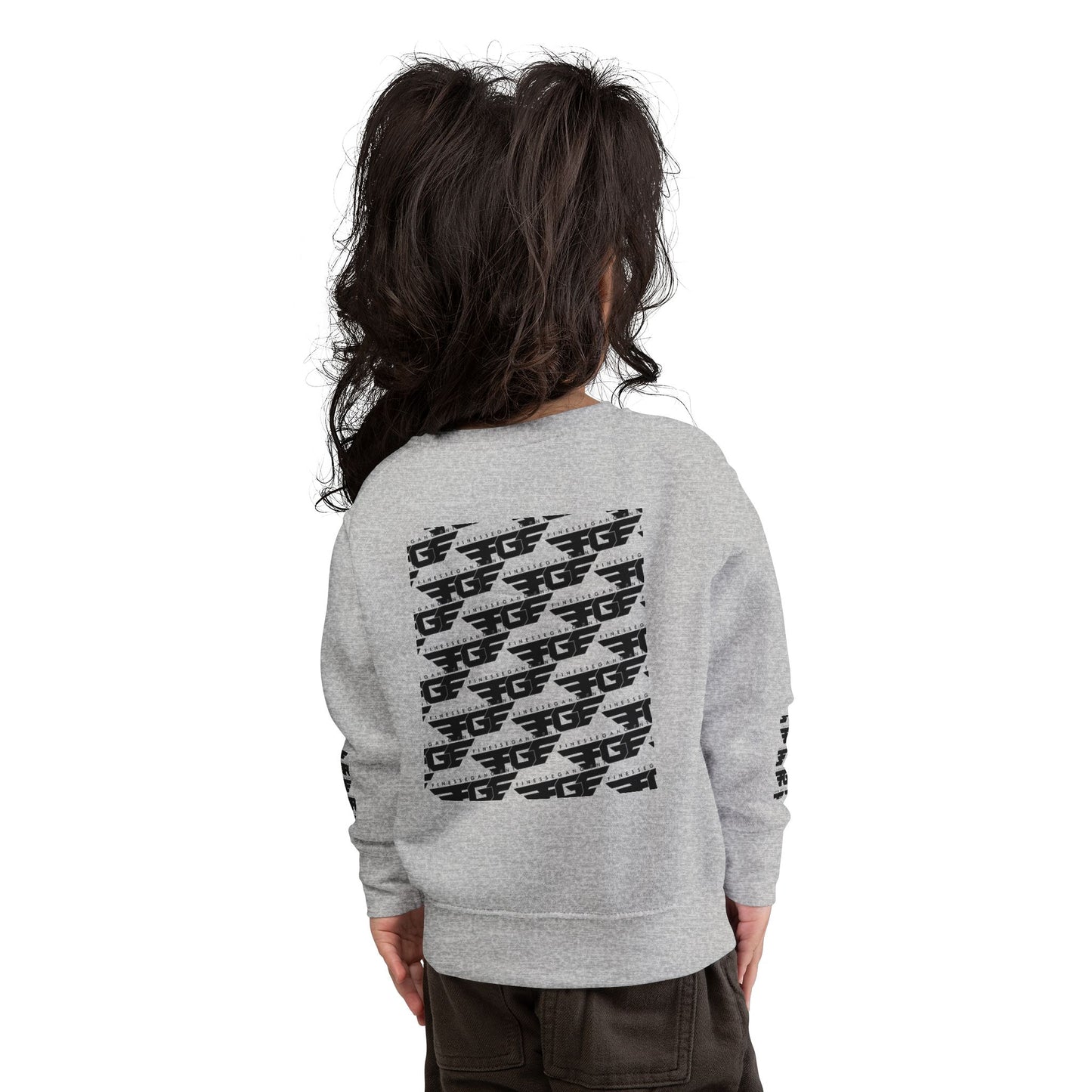 Stylish FGE Toddler Sweatshirt, Cool Kids Apparel, Graphic Toddler Top, Trendy Childrens Clothing, Birthday Gift for Kids, Casual Toddler Wear