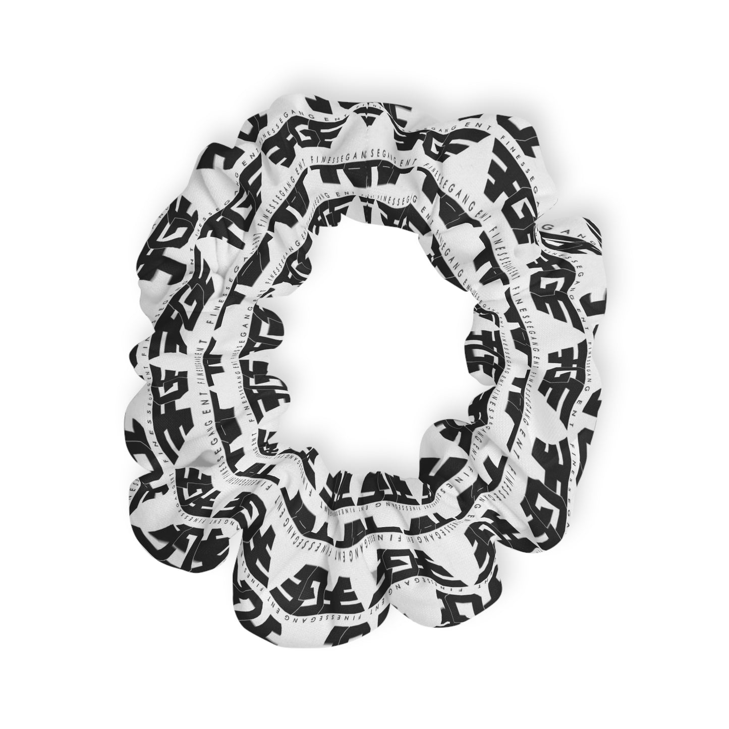 Trendy FGE Scrunchie, Hair Accessories, Fashion Scrunchie, Gift for Her, Everyday Hair Tie, Stylish Hairband