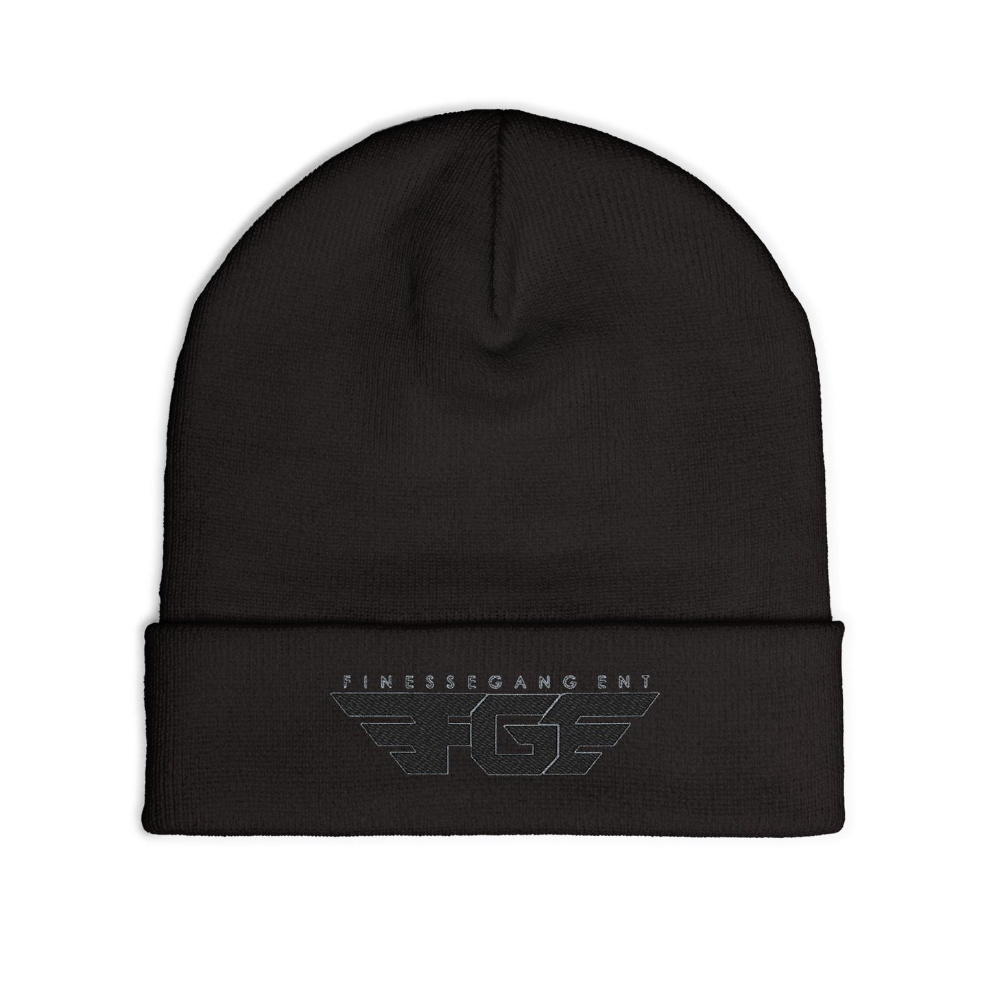 Stylish FGE Embroidered Knit Beanie for All Seasons, Cozy Winter Accessory, Perfect Gift for Him or Her, Streetwear, Fashion Beanie, Casual Hat