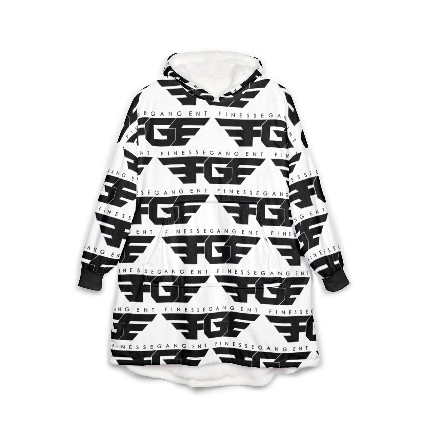 FGE Cozy Unisex Hooded Blanket - Perfect for Home, Movies, Gifts, Campfires, and Relaxation