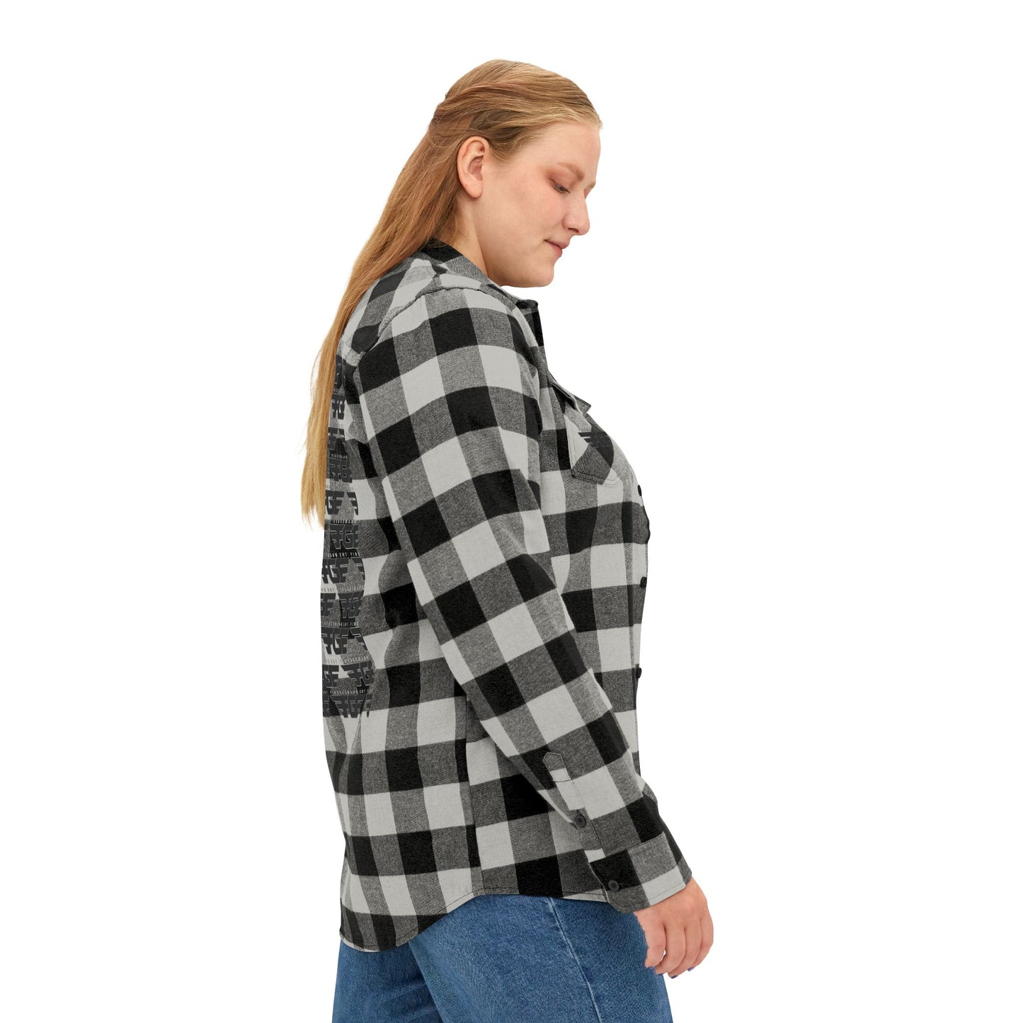 Cozy FGE Unisex Flannel Shirt for Fall Adventures, Casual Outing, Outdoor Gifting, Halloween Gatherings