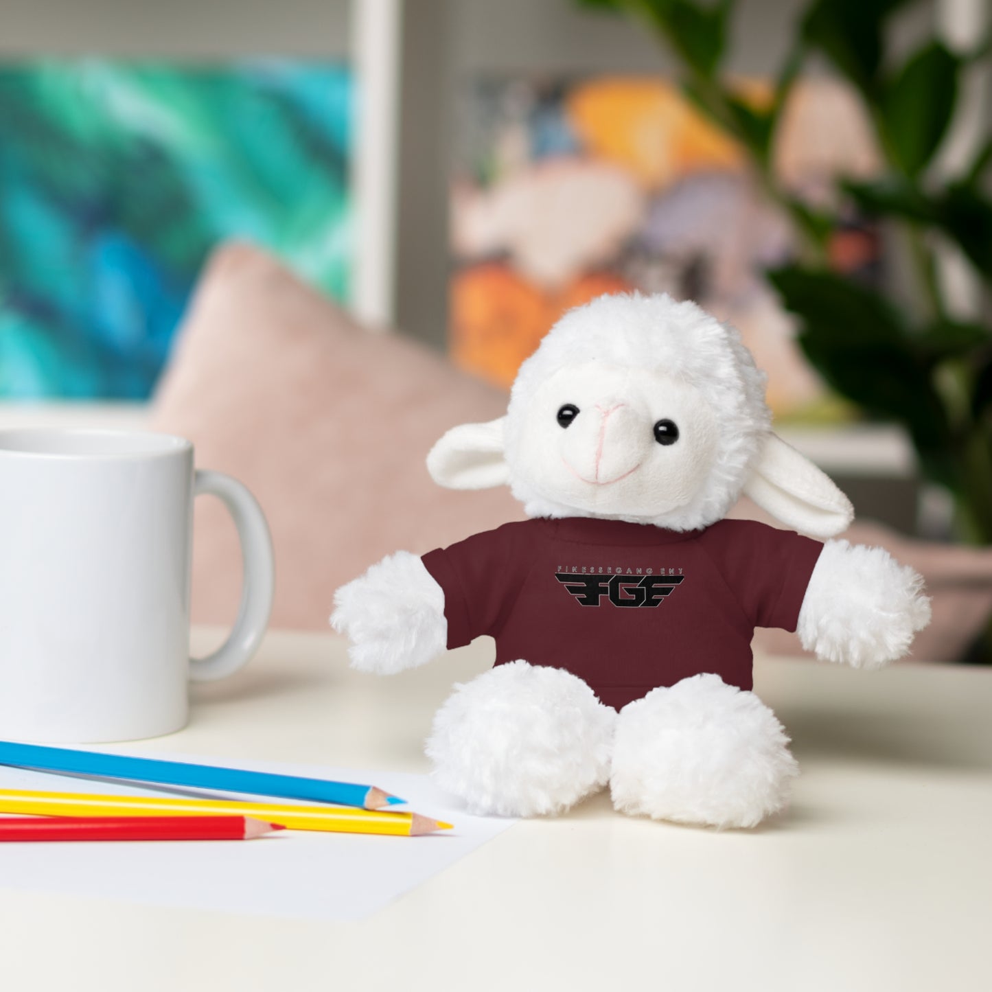 Stuffed Baby NESSY POOH Animals with FGE Tee