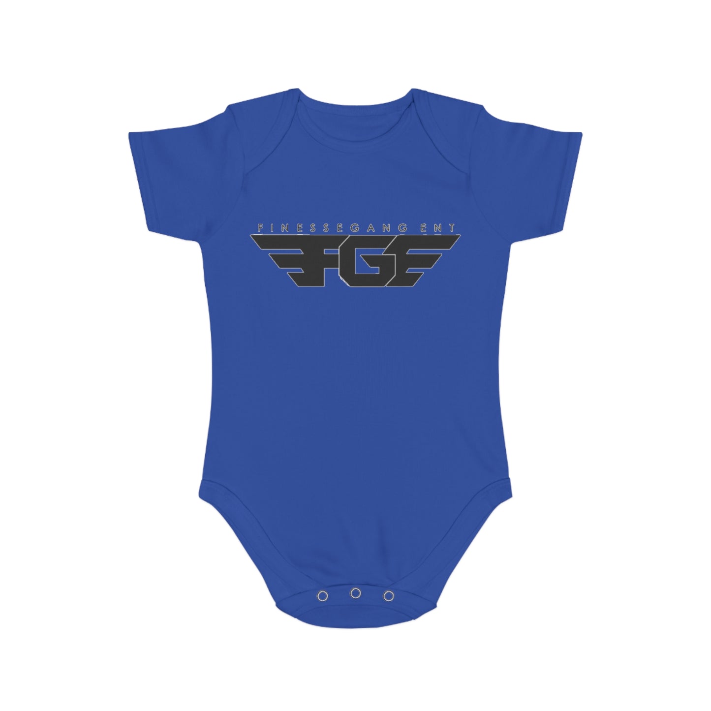 Finesse Agent Short Sleeve Baby Bodysuit - Trendy Infant Apparel