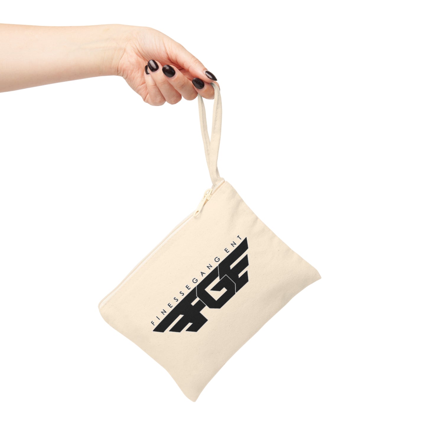Finesse Agent Zip Pouch - Stylish Accessory Bag, Makeup Organizer, Travel Storage, Gift Idea, Everyday Use