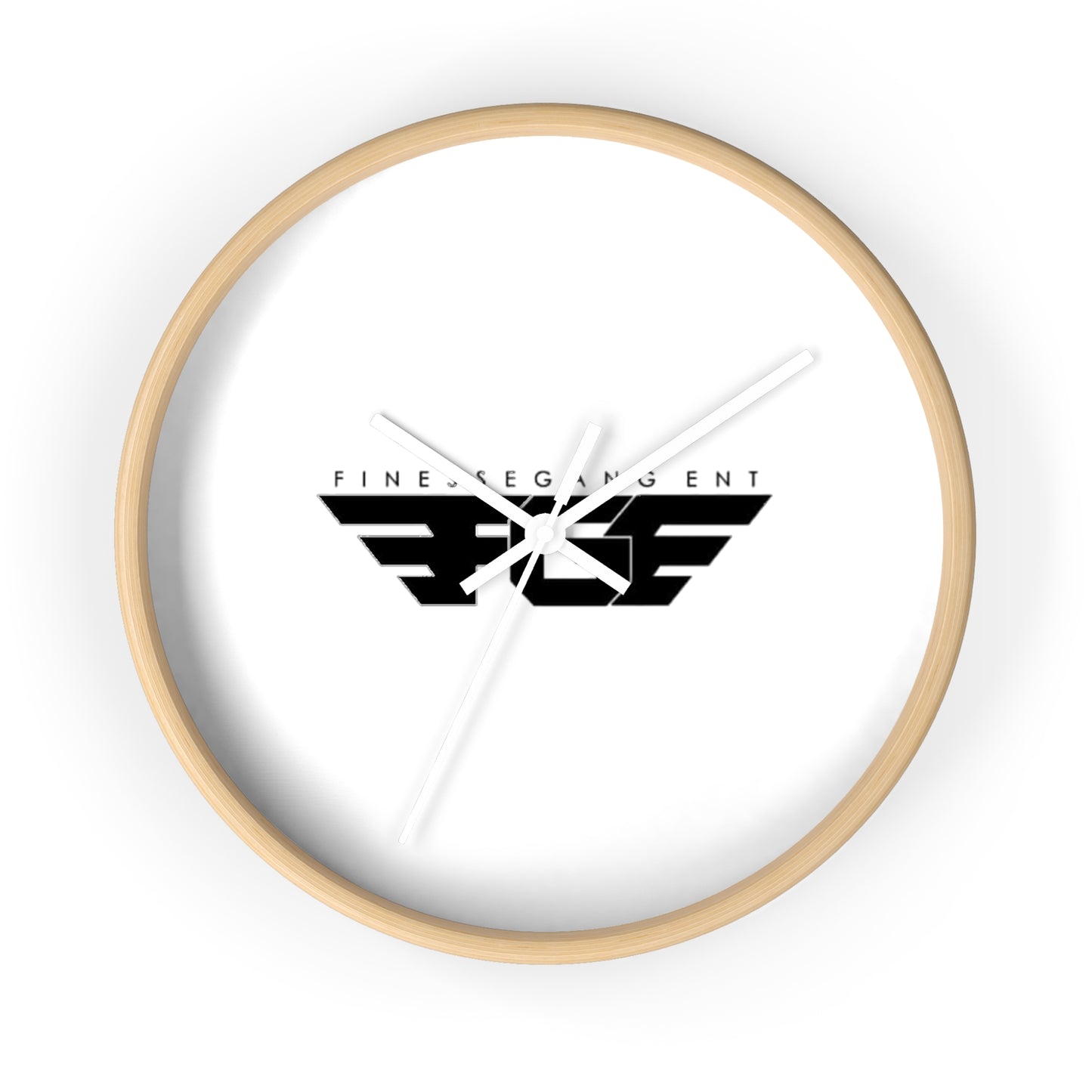 Sleek FGE Modern Wall Clock | Fine Elegant Design, Minimalist Home Decor, Office Clock, Gift for Him, Stylish Timepiece