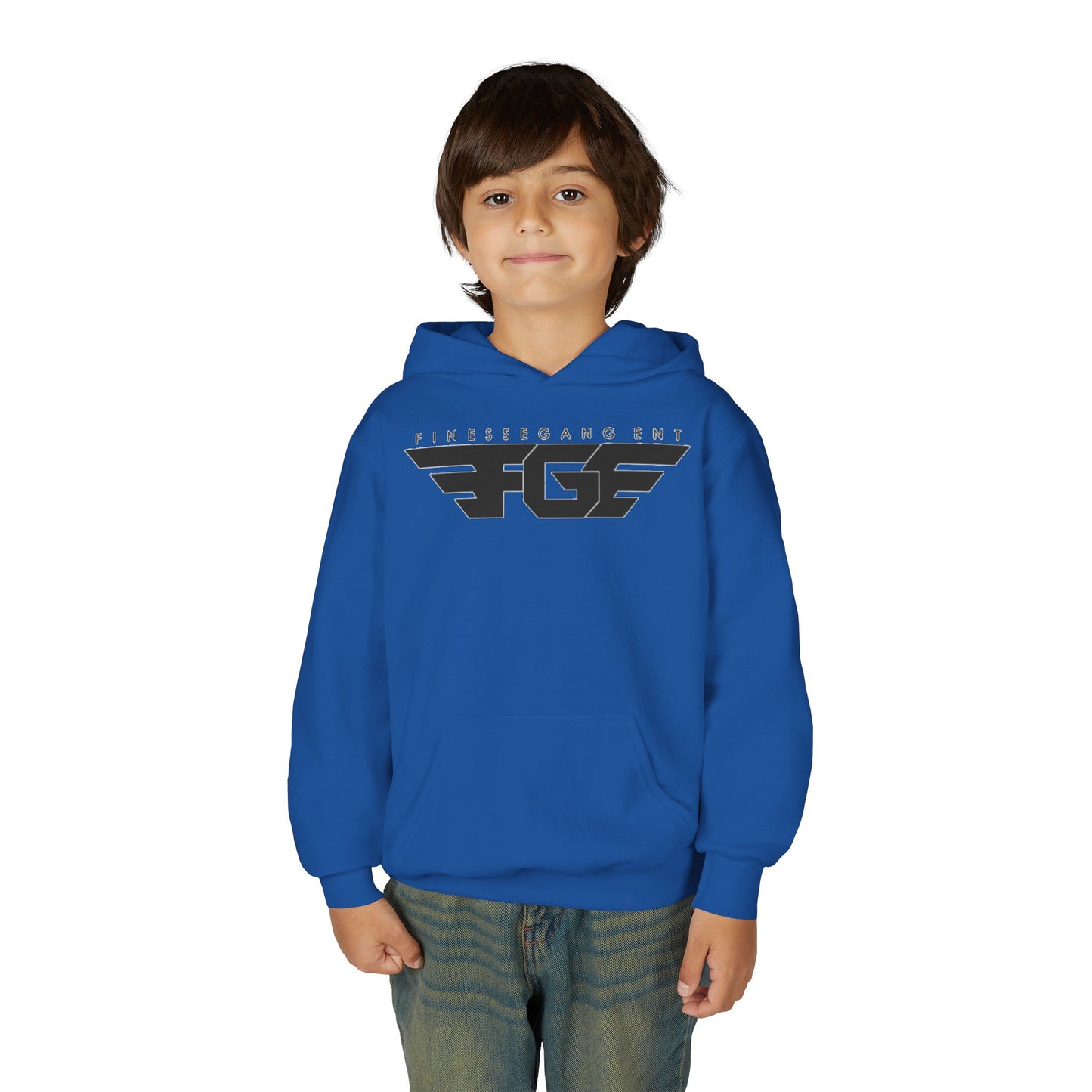Youth Stylish FGE Graphic Hoodie, Casual Wear, Perfect for Teens, Sports Activities, Gift for Birthdays, Streetwear