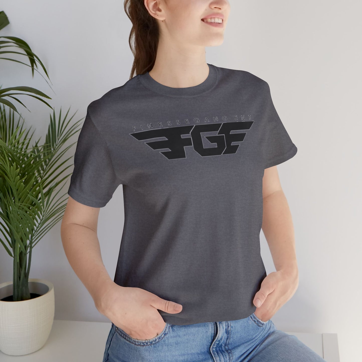 Unisex FGE Graphic Tee, Casual Urban T-Shirt, Finesse Gang Apparel, Trendy Streetwear, Cool Everyday Wear
