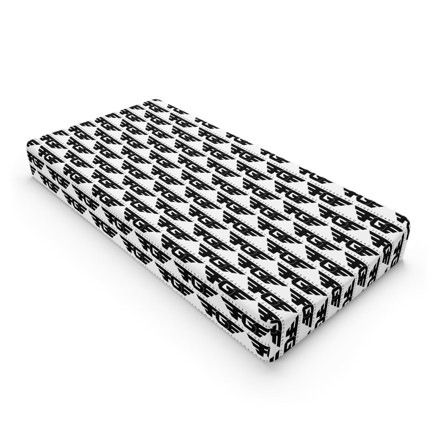 Stylish FGE Baby Changing Pad Cover, Modern Nursery Decor, Baby Shower Gift, Playroom Accessory, Easy Care Changing Mat